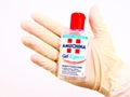 AMUCHINA Gel XGERM Hand Sanitizer Royalty Free Stock Photo