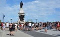 Amuel de Champlain statue as `The Father of New France`