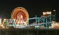 Amuesment Park at Steel Pier Royalty Free Stock Photo