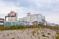 Amuesment Park at Steel Pier Royalty Free Stock Photo