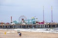 Amuesment Park at Steel Pier Royalty Free Stock Photo