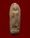 The amulet of Thailand, Buddha walking name is Phra leela.