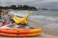 Amusement on the beach