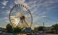 Amusement park in Berdyansk, Ukraine