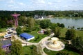 Amusement park in Chorzow, Poland