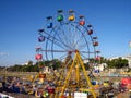Amusement Park - Giant Wheel Royalty Free Stock Photo