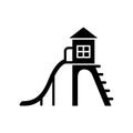 Amusement park Glyph Style vector icon which can easily modify or edit
