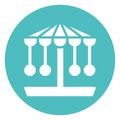 Amusement park Isolated Vector Icon which can easily modify or edit Royalty Free Stock Photo