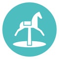 Amusement park Isolated Vector Icon which can easily modify or edit Royalty Free Stock Photo