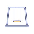 Amusement park Line Style vector icon which can easily modify or edit