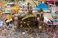 Amusement park in Miniatur Wunderland, Hamburg, Germany Royalty Free Stock Photo