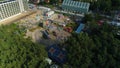 Amusement Park Pobierowo Wesole Miasteczko Aerial View Poland