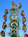 Amusement park ride Royalty Free Stock Photo