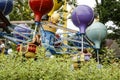 Small children's ride at Cedar Point amusement park Royalty Free Stock Photo