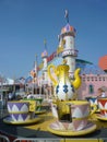 Amusement Park Rides Royalty Free Stock Photo