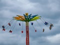 Amusement ride as part of the Australian Open tennis tournament Royalty Free Stock Photo