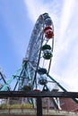 Amusement rides in the amusement park Royalty Free Stock Photo