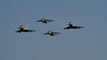 AMX Ghibli and Eurofighter Typhoon combat military fighter jets formation