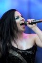 Amy Lee of Evanescence Royalty Free Stock Photo