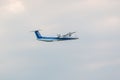 ANA aircraft in Chubu Centrair International Airport Japan Royalty Free Stock Photo