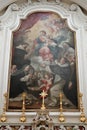 Anacapri - Tela della Madonna del Rosario nella Chiesa di Santa Sofia