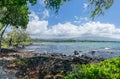 Anaehoomalu Beach Waikoloa Hawaii Royalty Free Stock Photo