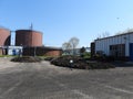 Anaerobic digestion towers in WWTP 1