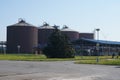 Anaerobic digestion towers in WWTP 5