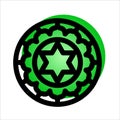 Anahata chakra icon