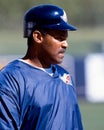 Anaheim Angels first baseman Cecil Fielder