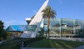 Anaheim, CA / USA - July 22, 2019: Anaheim Convention Center with signage