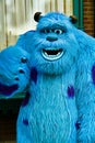 A photo of James P. Sullivan, a monster character from Monster Inc at Disneyland