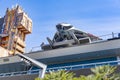 Avengers Campus at Disney Adventure Park in California. Royalty Free Stock Photo