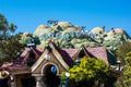 Toontown Disneyland Funny House Royalty Free Stock Photo