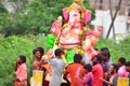 Anaipatti, Tamilnadu - India - September 15 2018: The colourful Ganesh Chaturthi