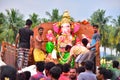 Anaipatti, Tamilnadu - India - September 15 2018: Ganpati Day Three