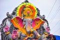 Anaipatti, Tamilnadu - India - September 15 2018: Idol of Hindu Lord Ganesha