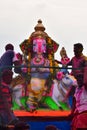Anaipatti, Tamilnadu - India - September 15 2018: Lord Vinayaka Chavithi Hindu Festival