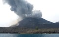 Anak Krakatau erupting Royalty Free Stock Photo