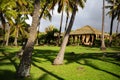 Anakena Baeach Easter Island Rapa Nui Landscape Royalty Free Stock Photo