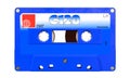 analog c120 cassette tape 3d Royalty Free Stock Photo