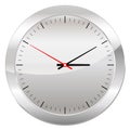 Analog Clock Isolated on a White Background