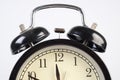 Analog clock telling time Royalty Free Stock Photo