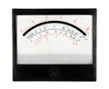 Analog measure tool multimeter scale with pointer