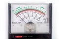 Analog multimeter, that combines several measurement functions in one unit. Vintage model Royalty Free Stock Photo