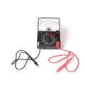 Analog multimeter for electronic tool Royalty Free Stock Photo