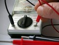 Analog multimeter Royalty Free Stock Photo