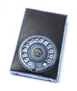 Analog Phone Address Book Royalty Free Stock Photo