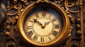 analog scrolling clock Royalty Free Stock Photo