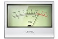 Analog signal VU Meter